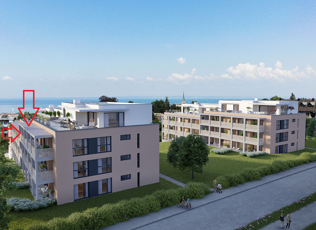 Attraktive Neubauwohnung mit Balkon und Seesicht 9404 Rorschacherberg 9404 Rorschacherberg